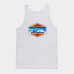 Skiing Breckenridge Colorado Ski Mountains Snowboarding Tank Top